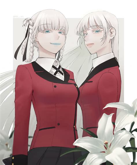 kakegurui twin characters|kakegurui kirari.